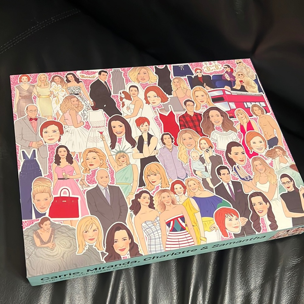 Carrie, Miranda, Charlotte Samantha Jigsaw Puzzle SEX AND THE CITY MR BIG LK NEW